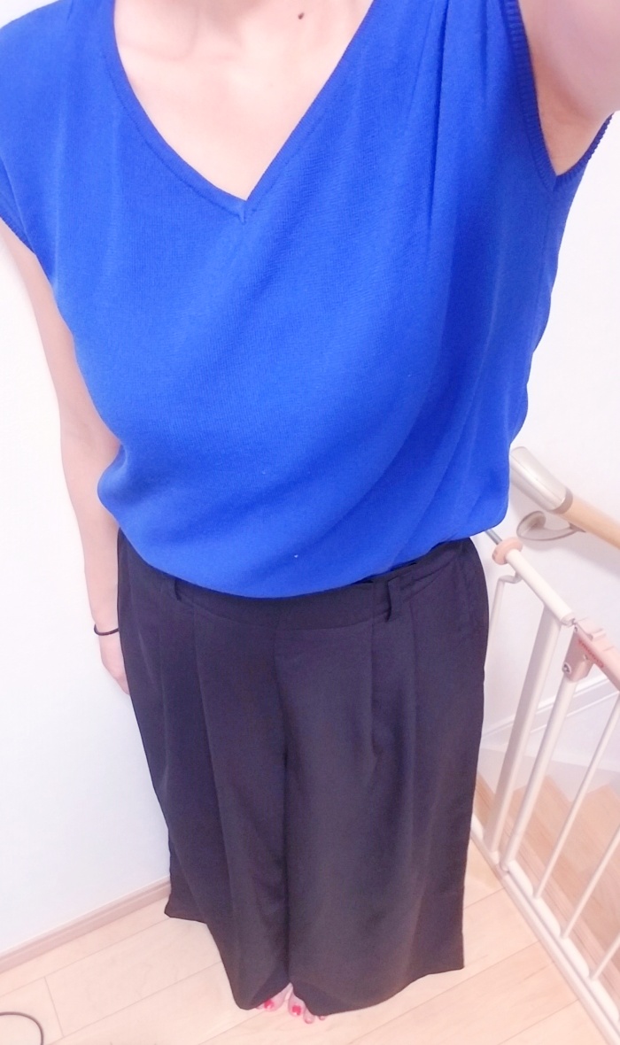 パンツドレスで脚長効果あり！安いのにおしゃれ 普段使いにも！
