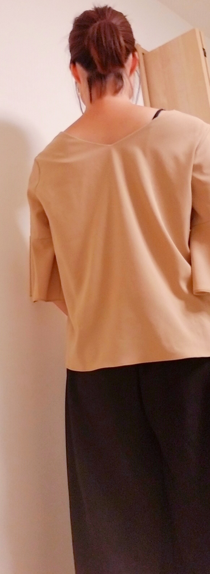 パンツドレスで脚長効果あり！安いのにおしゃれ 普段使いにも！