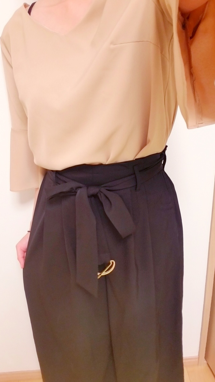 パンツドレスで脚長効果あり！安いのにおしゃれ 普段使いにも！