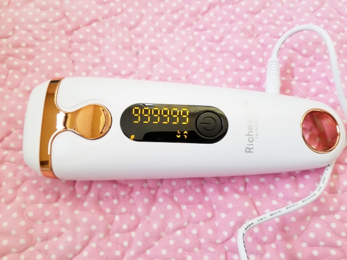 Richesse9リシェスナインのIPL光脱毛器体験レビュー！家でこんなに楽に出来るなんて神！