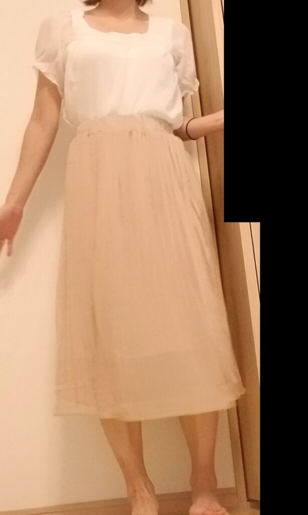 プラウのきれいめプリーツスカートの口コミレビュー!裏地はついてる?透けない?