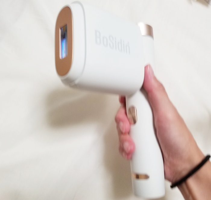 bosidinレーザー脱毛器2020の口コミと使い方を徹底レビュー！ほぼ無痛のサロン仕様！