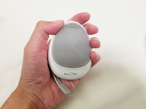 Skinbaby超音波洗顔器購入レビュー！シリコン製洗顔ブラシで毛穴ケア