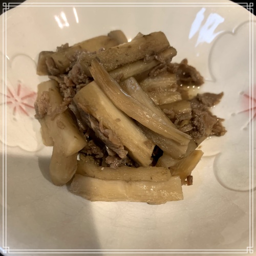 お惣菜OKAWARIおかわりくん 牛肉とごぼう